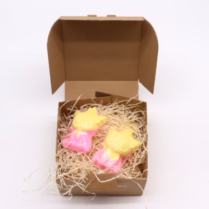 Cat Bathbomb 80g - Banan