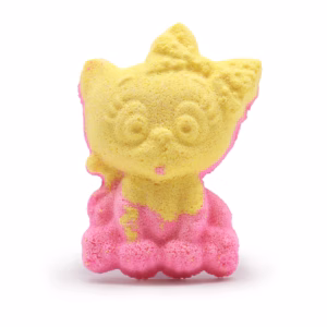 Cat Bathbomb 80g - Banan