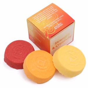 Chakra Bath Fizz - Lille Æske - Styrke & Kreativitet