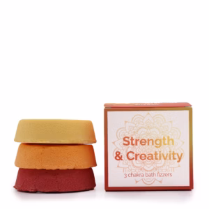 Chakra Bath Fizz - Lille Æske - Styrke & Kreativitet