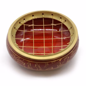 Brûleur d'Encens pour Charbon de Bois - Chakra - Racine