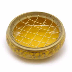 Brûleur d'Encens pour Charbon de Bois - Chakra - Plexus Solaire