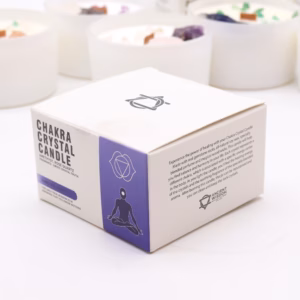 Chakra Kristallen Kaarsen - Derde Oog Chakra