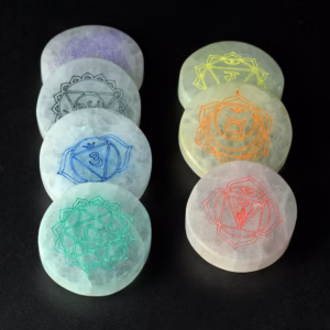Lot de 7 Plaques de Charge Chakra