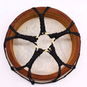 Chakra - Schamanische Trommel mit Stock - 25cm