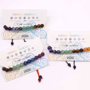 Pulseras de Chakras - 21 Piedras