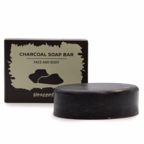Savon au Charbon 85g - Non Parfumé