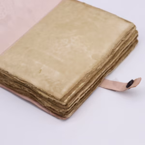 Checkmate - Beige - 200 sidor med rufsade kanter - 20x15cm