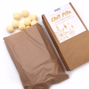 Chill Pills badbomber presentpaket - Mysiga vinterkvällar - 350g