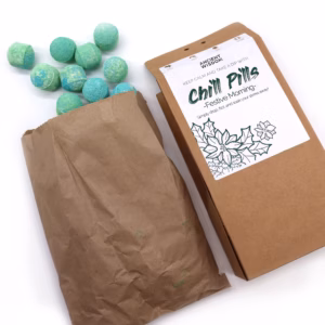Chill Pills badbomber presentpaket - Festlig morgon - 350g