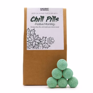 Chill Pills badbomber presentpaket - Festlig morgon - 350g