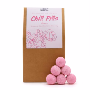 Chill Pills Badebomber Gavepakke 350g - Rose