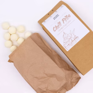 Chill Pills Badebomber Gavepakke 350g - Vanilla Cup Cake