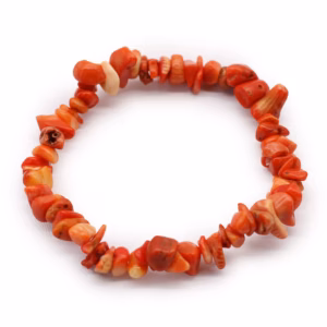 Spaansteen Armband - Koraaliet