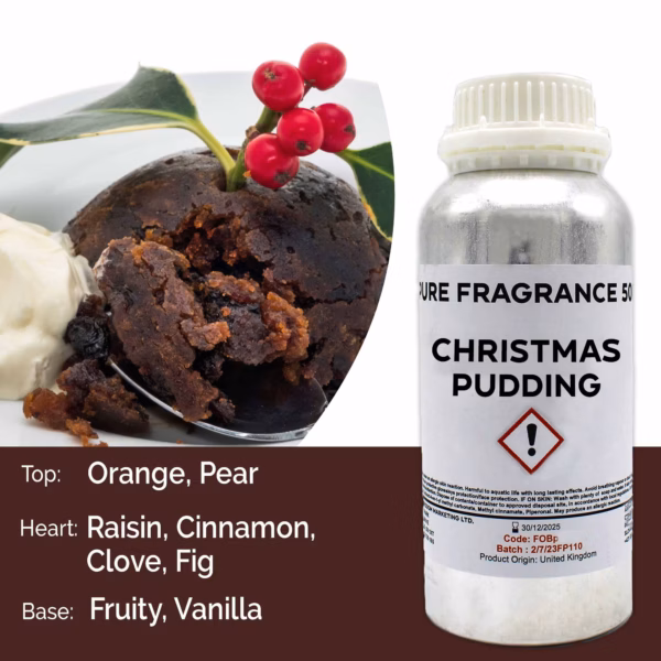Pudding de Noël - Huile de Parfum Pure 500ml