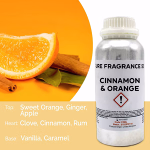 Canela y Naranja Aceite Puro de Fragancia - 500ml