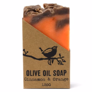 Kanel + Appelsin Ren Olivensåpe - 120g
