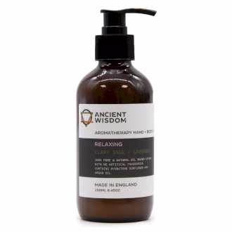 Lotion Mains & Corps à la Sauge Sclarée et à la Lavande 250ml