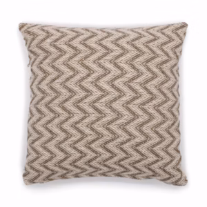 Classic Putetrekk - Sildebein Bred Grå - 40x40cm