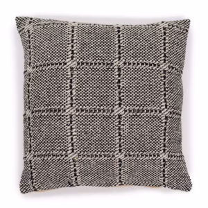 Klassisk Putevaretrekk - Squares Grå - 40x40cm