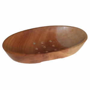 Klassisk Tvålfat av Naseberryträ - Oval