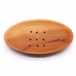 Klassisk Tvålfat av Naseberryträ - Oval