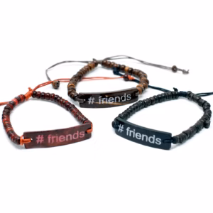 Bracelets Coco Slogan - #Friends