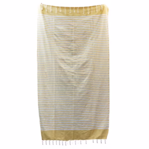 Cotton Pario Throw - 100x180cm - Sunny Yellow