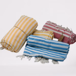 Cotton Pario Throw - 100x180cm - Sunny Yellow