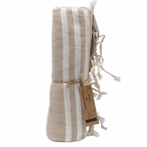 Paréo Coton Poche - 100x180cm - Sable Chaud