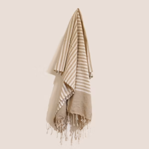 Paréo Coton Poche - 100x180cm - Sable Chaud