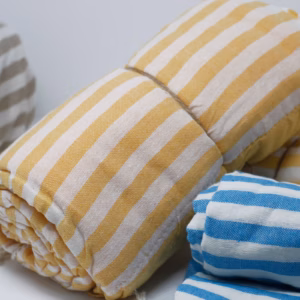 Serviette Paréo Coton - 100x180cm - Jaune Soleil