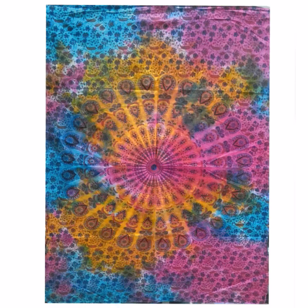 Katoenen Staaf Dekoratie Doeken - Ronde Mandala