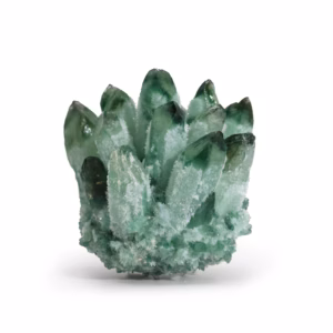 Quartz Fantôme Vert - Amas de Quartz Naturel Fabriqué - Env. 250 - 300g 8cm