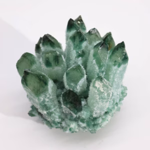 Quartz Fantôme Vert - Amas de Quartz Naturel Fabriqué - Env. 250 - 300g 8cm