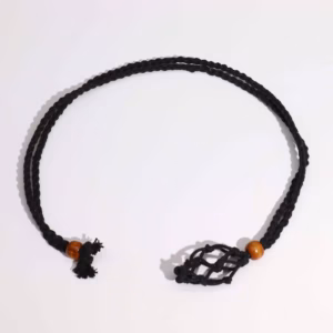 Kristal Edelsteen Ketting Koord 45cm/18inch - Zwart