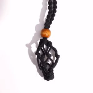 Kristal Edelsteen Ketting Koord 45cm/18inch - Zwart