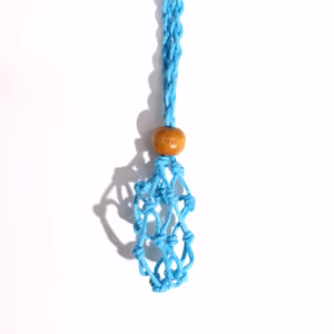Cordones para Collar de Pieras Preciosas 45cm - Azul