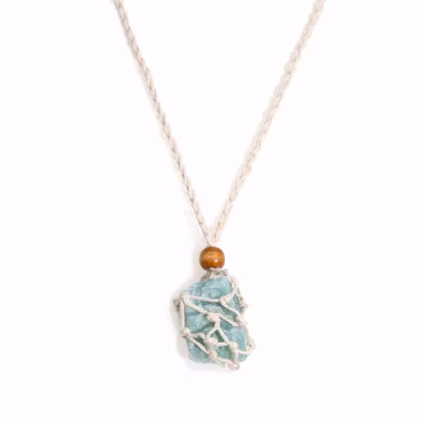 Crystal Gemstone Necklace Cord 45cm/18inch - Natural