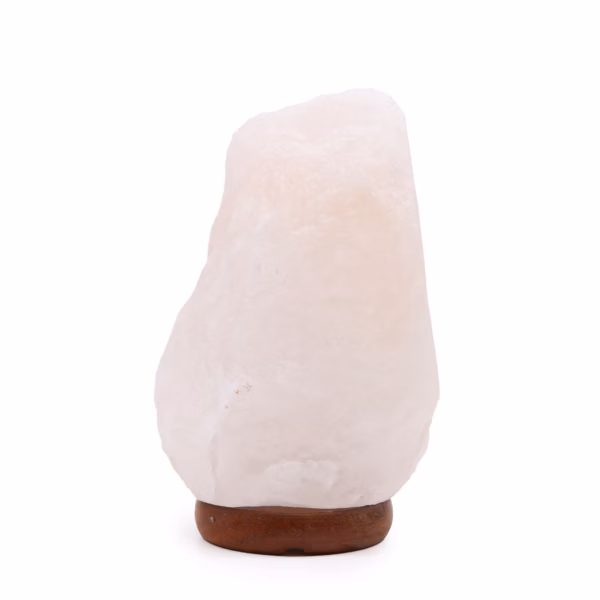 Lampe au Sel de l'Himalaya Roche de Cristal avec Base - Env. 2 - 3kg