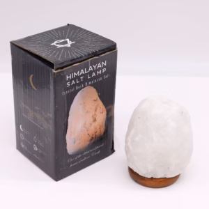 Lampe au Sel de l'Himalaya Roche de Cristal - Env. 1,5 - 2kg