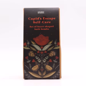Set de Bombas de Baño de Corazón - Escapada de Cupido Autocuidado