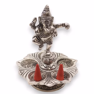 Rökelsehållare - Dansande Ganesha 14x10cm