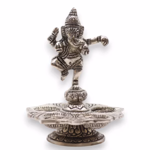 Dansende Ganesha Røkelsesholder 14x10cm