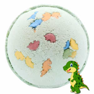 Badebombe "Dinosaurier" - Schokolade