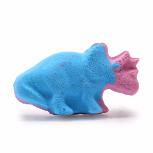 Dinosaur Bathbomb 80g - Blåbær