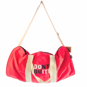 Sac de Sport Don'T Quit - Rose Cerise - 219C