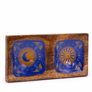 Hop Hare - Dubbel Smyckesbricka 20x10x2.5cm - Double Trinket Tray 20x10x2.5cm