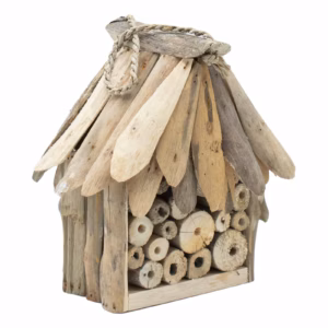 Boîte à Abeilles et à Insectes en Bois Flotté