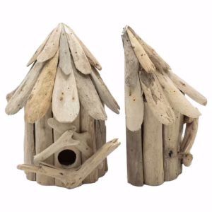 Driftwood Vogelhuisje - Wandhanger
